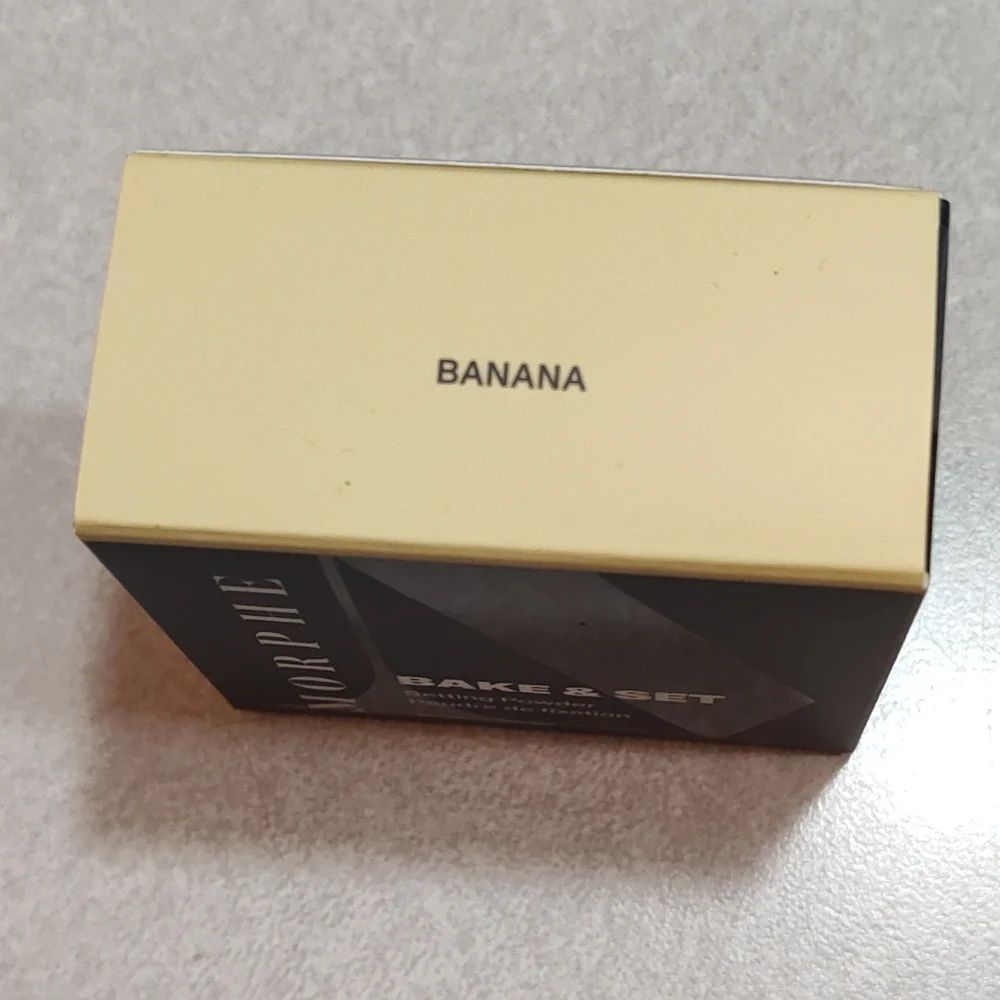 MORPHE ~ BAKE & SET SETTING POWDER in BANANA ~ NIB